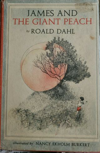 James And The Giant Peach First Edition Rare Roald Dahl