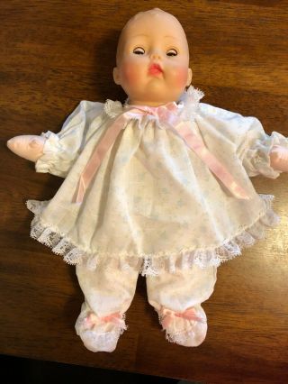 Madame Alexander 12” Inch Baby Doll Toy Vintage 1977 Little Huggums
