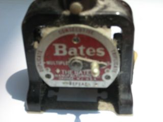Antique Bates Multiple Movement Numbering Machine Stamp 6 Wheels Style E 3