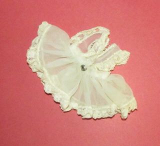 Vintage Cosmopolitan Ginger White Organdy and Lace Dress 2