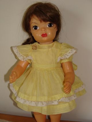 Vintage Dress,  Pinafore,  Slip & Panties For 16 " Terri Lee Doll&buster Brown Pin