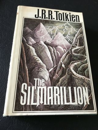 The Silmarillion By Jrr Tolkien First American Edition Hardcover 1977 With Map