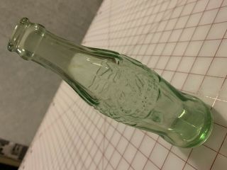 D2 Coca Cola Green Glass Bottle Beaufort Sc 6 Oz Vintage Antique