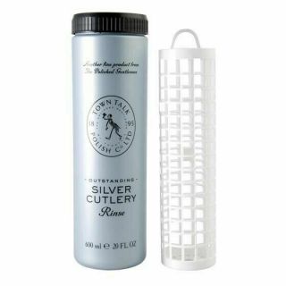 Silver Flatware Dip By Town Talk,  Simply Dip And Rinse,  Includes Dipping Basket