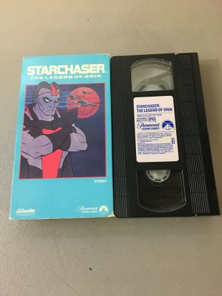 Starchaser The Legend Of Orin Vhs 1985 Paramount Home Video Rare Oop
