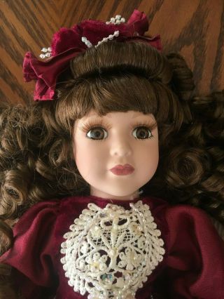 Vintage Porcelain Doll The Collectors Choice Series By Dandee