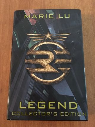 Legend By Marie Lu (signed Collector 