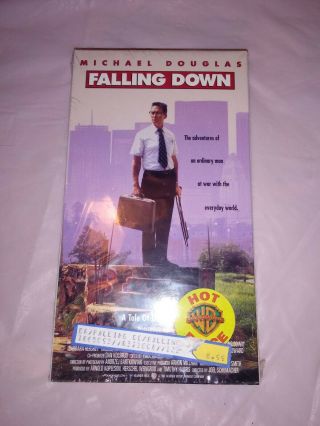 Falling Down Vhs 1992 Crime Drama Rare Vg