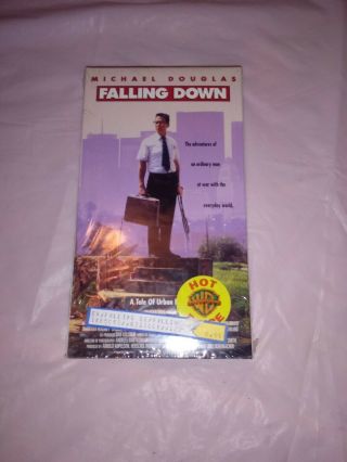 FALLING DOWN VHS 1992 Crime Drama rare VG 2