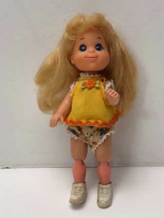 Vintage Sunshine Fun Family Big Sister Sweets Figure Doll Girl 1977