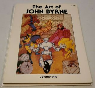 The Art Of John Byrne Volume 1 1980 1st Print Near,  Rare