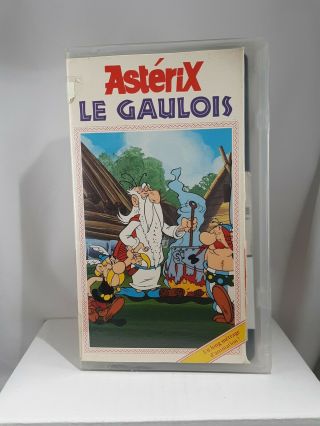 Asterix The Gaul Vol.  1 Vhs (slip Cover) Ultra Rare French Language