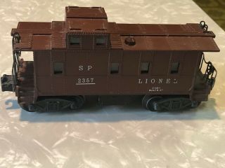 Lionel Very Rare 2357 Caboose,  With Correct Brake Wheels,  In Exc.