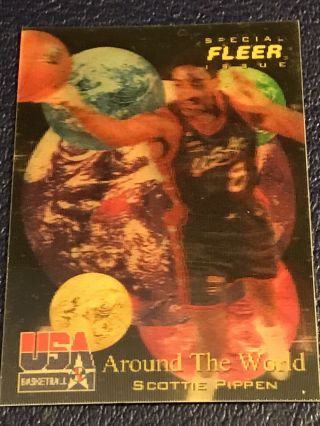Rare - Scottie Pippen Bulls 1996 Fleer Special Issue Usa 47