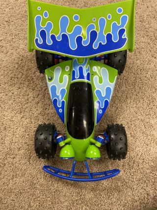 Large Disney Pixar Toy Story Rc Remote Control Buggy,  Thinkway Rare -