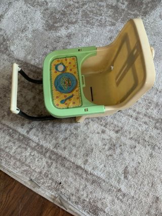 Vintage Cabbage Patch Kids Table Mate High Chair Latch for Doll COLECO 1983 3