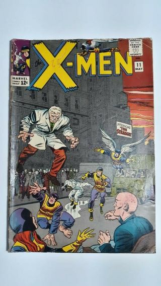 X - Men 11,  Very Rare 1965,  First Appearance Of The Stranger 2.  5 Or Better
