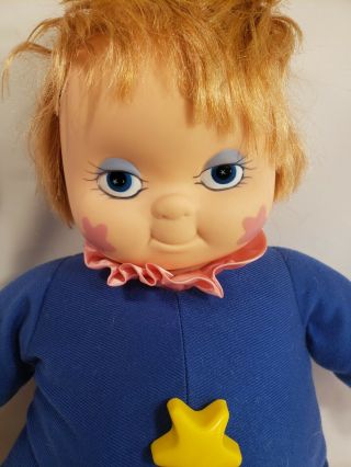 RARE Vintage Goldberger Musical Sandy Sandman Plush Stuffed Elf Doll Pointed Ear 2