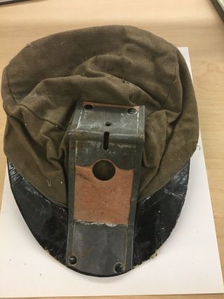Vintage Antique Coal Miners Hat Cap Head Lamp