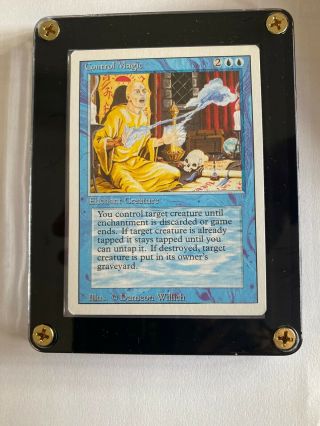 Control Magic X (4) Mtg Revised Excellent/near (rg) 4rcards