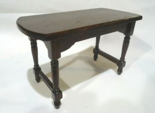 Vintage Dollhouse Furniture Wood Kitchen Table