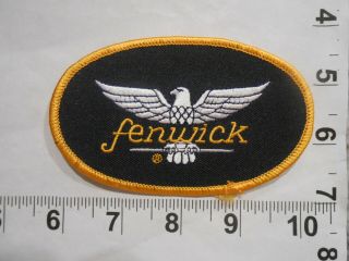 Oval Rare Vintage Fenwick Fishing Patch