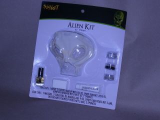 Rare Alien Ufo Area 51 Latex Prosthetic Make - Up Kit Not Don Post
