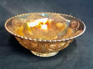 Antique Imperial Marigold Carnival Glass 7 