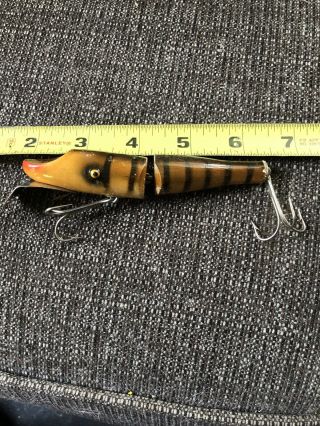 Vintage Unknown Jointed Pike Lure South Bend