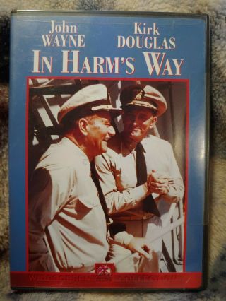 In Harms Way (dvd - 2001 - Rare Oop) John Wayne - Kirk Douglas - Mb2