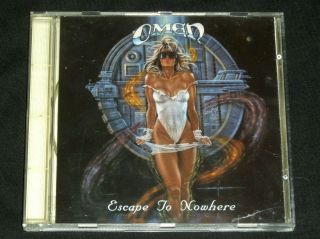 Omen - Escape To Nowhere (cd,  1988,  Metal Blade Records) Thrash Heavy Metal Rare