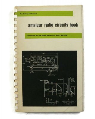 Vintage Amateur Radio Circuits Book,  2nd Edition Spiral Book 1968 -