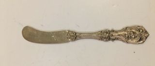Old Reed & Barton Francis I (1st) Butter Knife / Sterling / 5 7/8 Inches