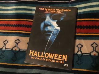 Halloween 6: The Curse Of Michael Myers Dvd 1996 Rare,  Oop Complete W/ Insert