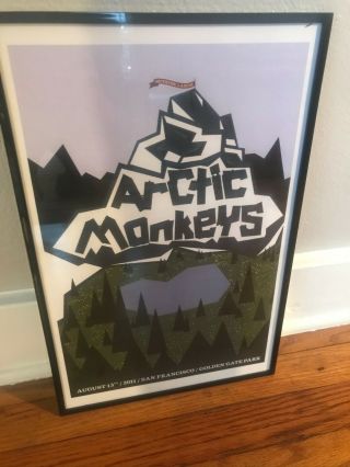 Arctic Monkeys Poster - Rare: Outside Lands 2011