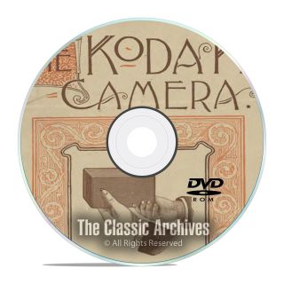 The History Of Kodak Cameras,  Antique Advertising,  Manuals,  Catalogs Pdf Dvd E64