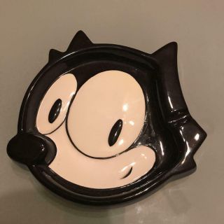 Very Rare Felix The Cat Japan Pottery Ashtray