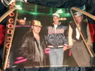 Goo Goo Dolls 1990 Hold Me Up Promo Poster Nmint Rare Vtg Htf