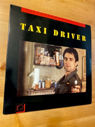 Taxi Driver Laserdisc Near Full Feature (cav) Rare