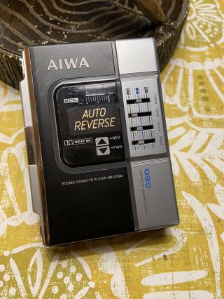 Rare Aiwa Walkman Hs - G700 Cassette Player - Or Repairs