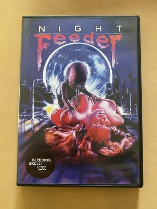 Night Feeder 1988 Dvd Sov Horror Bleeding Skull Video Mondo Rare Like