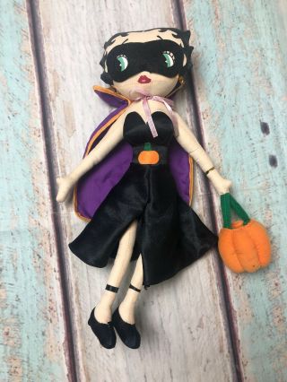 Betty Boop Vintage 17  Holloween " Stuffed Doll Mask Pumpkin Doll