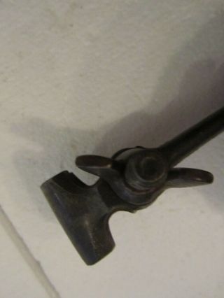 Antique Small Steel Hand Vise Machinist Jeweler Blacksmith