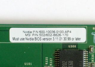 Ms - 8826 Nvidia 64mb Agp Video Card,  Dell 03k595,  Hp Compaq 235011 - 001 237466 - 00