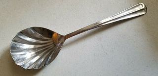 Antique Vintage Collectible Serving Spoon 8.  5 " Stainless - International,  China