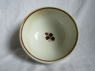 Antique Mellor & Taylor Iron Stone China Tea Leaf Bowl