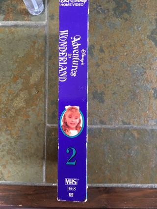 DISNEY’S Adventures In Wonderland VHS Volume 2 HELPING HANDS Rare 90’s Tape 3