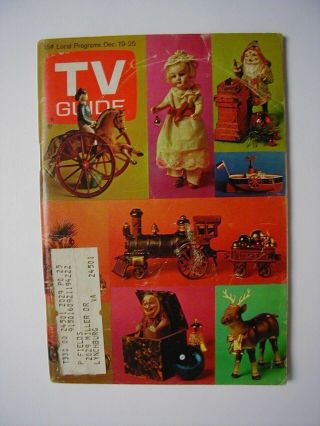 Virginia Dec 19 1970 Tv Guide Christmas Disney Aristocats Gabor Stewart Granger