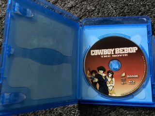 Cowboy Bebop: The Movie (Blu - ray Disc Version,  2011) 2001 RARE OOP 3