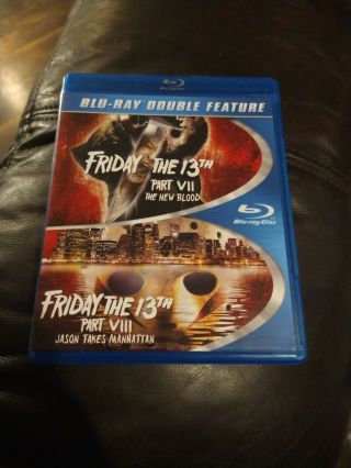 Friday The 13th Part Vii: The Blood/friday The 13th Part Viii Rare Oop